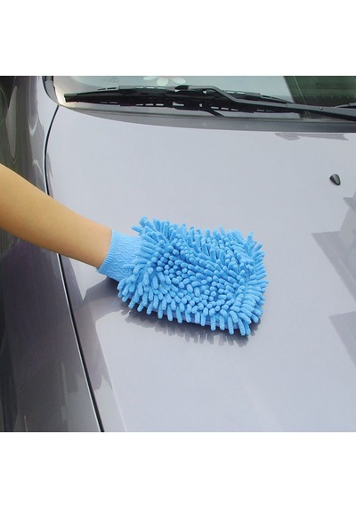 1 Adet Chenille Mitt Mikrofiber Oto Yıkama Temizleme Eldiveni