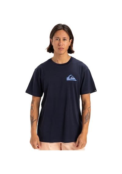 Quiksilver Window Pane Erkek Lacivert Yuvarlak Yaka Tişört Lacivert