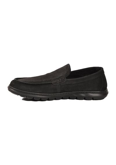 Voyager Siyah Nubuk Hakiki Deri Anatomik Hafızalı Rahat Taban Erkek Casual Ayakkabı Loafer M732 Çok Renkli Voyager Siyah Nubuk Hakiki Deri Anatomik Hafızalı Rahat Taban Erkek Casual Ayakkabı Loafer M732 Çok Renkli