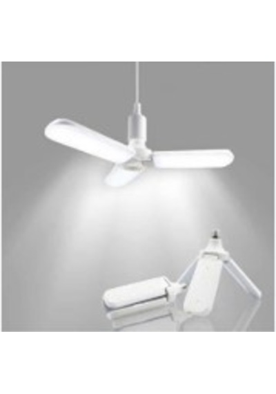 İtalyano Pervane 3 Kanat Katlanır Led Ampul 45 W 7000k Beyaz Işık E27 Duy
