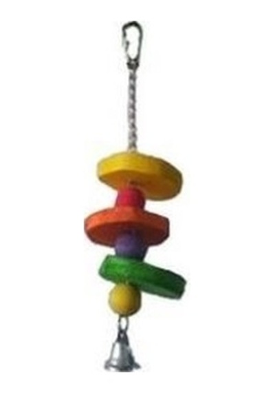 Vanpet Kuş Oyuncağı Şekilli Halkalar 25*6 Cm