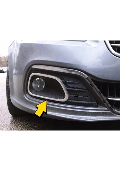 Fiat Linea Krom Sis Çerçeve 2 Prç P.çelik 2012-2017 Arası Fiat Linea Krom Sis Çerçeve 2 Prç P.çelik 2012-2017 Arası