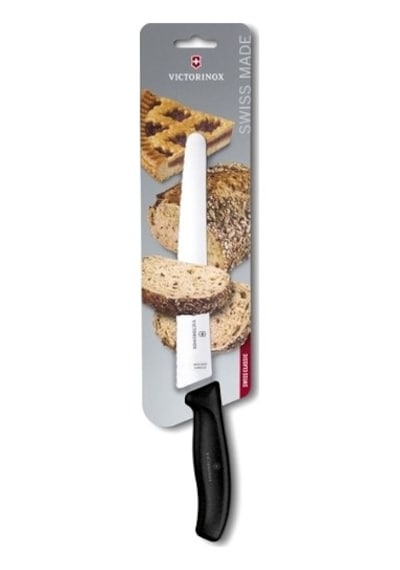 Victorinox 6.8633.22b Blisterli Pasta Ekmek  Bıçağı Siyah