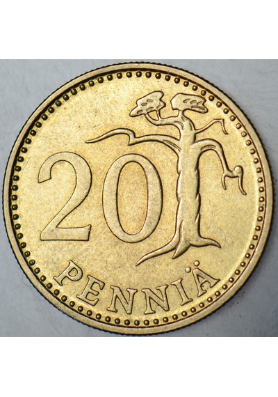 Finlandiya 20 Pennıa 1987.