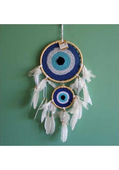 Rüya Kapanı Dream Catcher Model 18 Çok Renkli