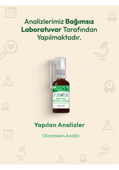Ravla Nane Yağlı Bitkisel Karışım - 50ml