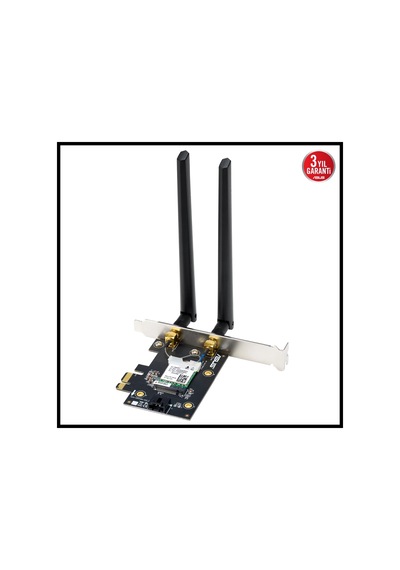 Asus Pce-be6500, Be6500, 2xanten, 6500mbps, Tri-bant, 6ghz Wifi 7, Bluetooth V5.4, Wpa3, Pcı-express