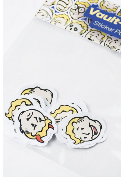 Fallout Vault-boy Sticker Paketi 23 Parça Yapışkanlı Etiket Seti Çok Renkli