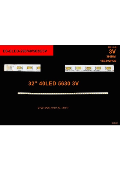 Lcd Led-2401-1 Çubuk80 Led 72 Cm Ssc5630-8s5p-luck-120601a Slim L