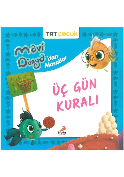Trt Çocuk Mavi Dünya'dan Masallar 5 Kitap Okul Öncesi