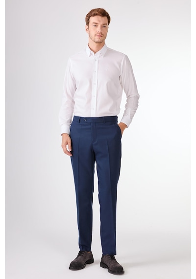 Dufy Lacivert Örgü Desen Slim Fit Casual Takım Elbise Lacivert Dufy Lacivert Örgü Desen Slim Fit Casual Takım Elbise Lacivert