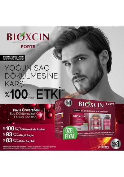 Forte Yoğun Bakım Kiti Saç Dökülmesine Karşı Şampuan, Serum & Tablet Seti Yoğun Saç Bakımı, Bitkisel İçerik 3 Lü Paket Belirtilmemiş