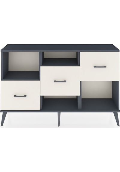 Arges Konsol 2 Raflı 3 Çekmeceli 132x30x83 Antrasit-antrasit/aytaşı Antrasit/aytaşı Arges Konsol 2 Raflı 3 Çekmeceli 132x30x83 Antrasit-antrasit/aytaşı Antrasit/aytaşı