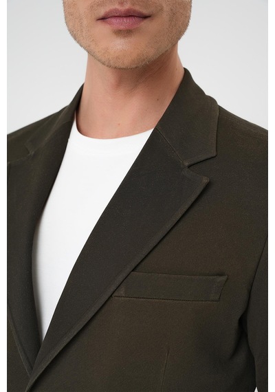 Efor Ka 088 Slim Fit Haki Spor Kaban Haki