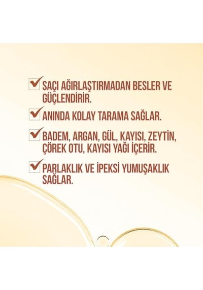 Besleyici Saç Bakım Yağı 80 Mililitre, 7 Besleyici Yağ