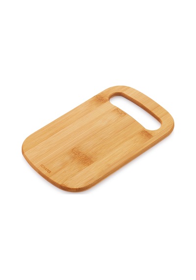 Schafer Woodart 3 Lü Oval Tutacaklı Kesme Tahtası Sarı