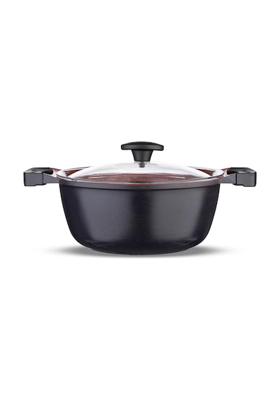 Thermoad Graneu Red Diamond 7 Parça Tencere Seti 20 - 24 - 26 CM