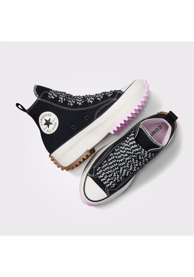 Converse Run Star Hike Unisex Siyah Platform Sneakerdüza10435c