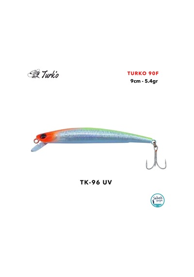 Turko 90mm 5.4gr Maket Balık TK-96 UV