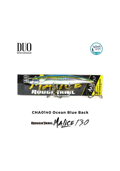 Duo Rough Trail Malice 130 Cha0140 Ocean Blue Back Sahte Balık
