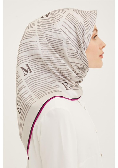 Armine Twill İpek Eşarp 23ya8942 6 04 Mor
