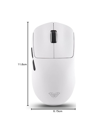 Sc800 Lightweight Paw3395 Sensor 26000 Dpı 8000hz Kablolu Ve Kablosuz Gaming Oyuncu Mouse Beyaz