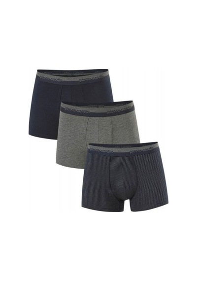 Pierre Cardin Erkek 3 Lü Boxer Seti Lacivert