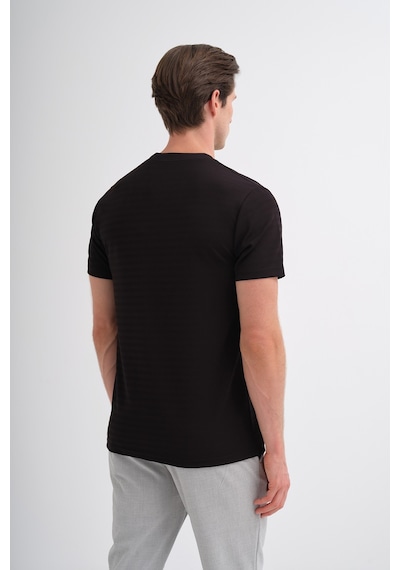 Cazador Bisiklet Yaka Erkek Siyah T-shirt 40470 Siyah Cazador Bisiklet Yaka Erkek Siyah T-shirt 40470 Siyah