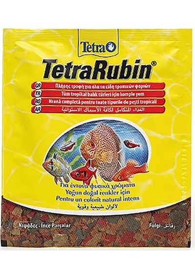 Tetra Rubin Pul Akvaryum Balık Yemi 12 G