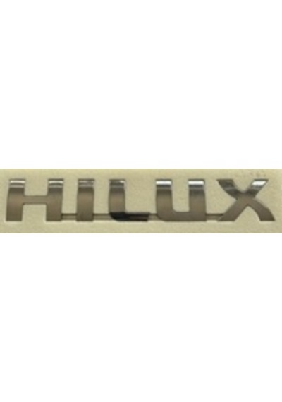 Yazı Hılux E.model 32-200 Mm 2006-2020 Arka Krom Toyota