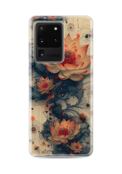 Samsung Galaxy S20 Ultra Sm-g988b Uyumlu Kılıf Baskılı Desenli Silikon Stk-823.jpg Renk1 Renk1