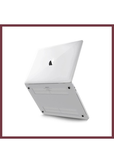 Storeşahin Apple Uyumlu Macbook Pro 13 2021 Macbook Buzlu Kapak - Şeffaf Shn0720