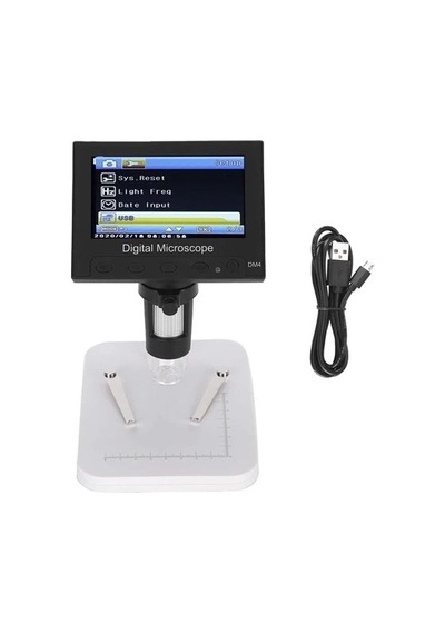Nikula- 1000x 2.0mp Usb Dijital Elektronik Mikroskop 8 Lcd Ekran Vga Büyüteç Dm4-s Lisinya