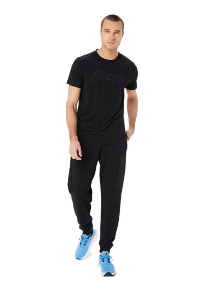 Asics ASICS LOGO SS TEE Siyah Erkek T-Shirt 2031E188-002 Siyah
