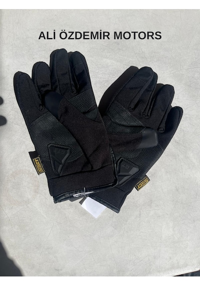 Forte Gt 07 Softshell Korumalı Eldiven 4 Mevsimlik Ce En13594 Sertifikalı Siyah