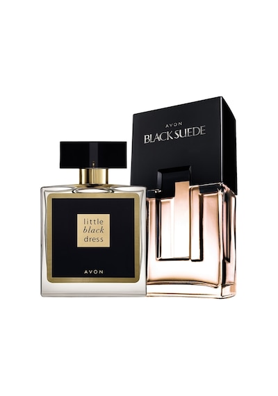 Avon Black Suede Erkek Parfüm  + Little Black Dress Kadın Parfüm Seti