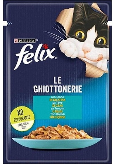 Pouch Ton Balıklı Yetişkin Kedi Konservesi 12 Adet 85 Gr - Petshopundan