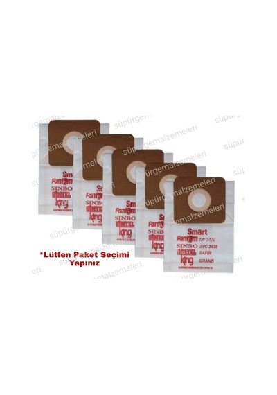 Sinbo Svc 3466 Kağıt Toz Torbası ( Paket Seçiniz )