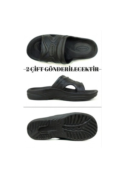 2 Adet Gönderilecektir - Hydroflex Unisex Siyah Anatomik Dest...