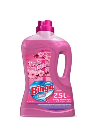 2,5l Pembe Düşler Yüzey Temizleyici Çiçek Kokulu 100'lü Set