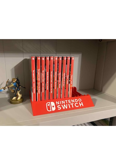 Nintendo Switch Cd Kutusu Düzenleme Rafı
