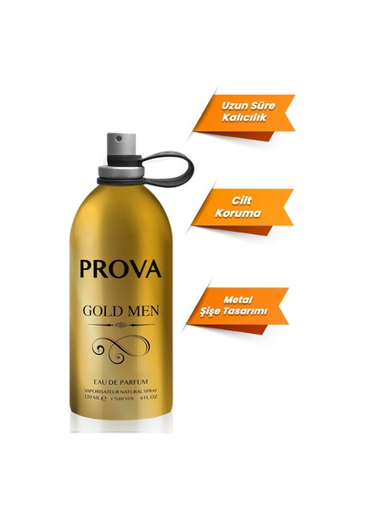Gold Men Edp Erkek Parfüm 120 Ml Amber