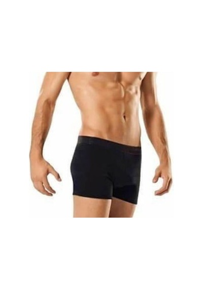 Tutku Erkek Elastan Boxer Siyah 3 Lü Paket Siyah