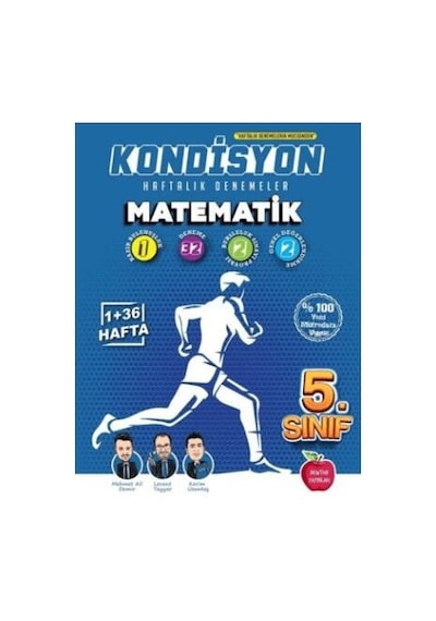 Newton 5.sınıf Kondisyon Haftalık Kazanım Denemeleri 37 Hafta --matematik
