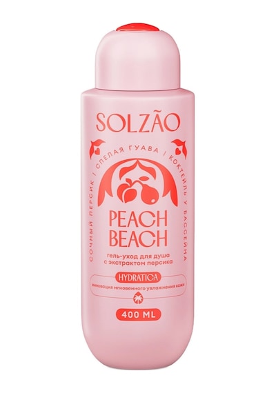 Solzao Peach Beach Şeftali Özlü Duş Jeli 400 Ml