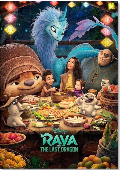 Cakasepetim Raya Ve Son Ejderha Tanrısı Film Görseli Ahşap Mdf Tablo