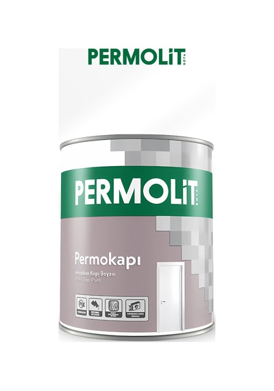 Permokapı Amerikan Panel Kapı Boyası Beyaz 0,75l - 2,5l