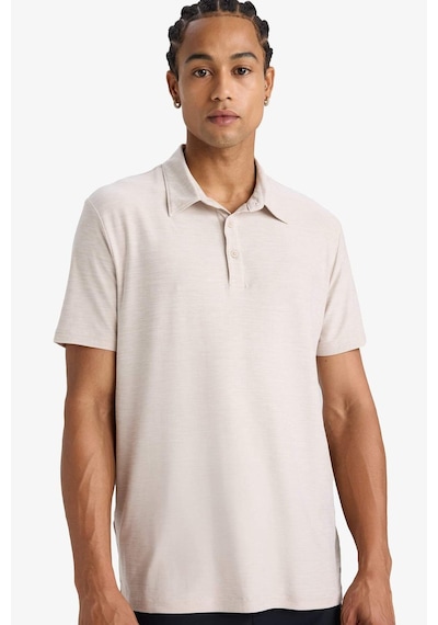 DeFactoFit Esnek Kumaş Standart Fit Polo Yaka Sporcu Kısa Kollu Tişört D9241AX25SPBG745