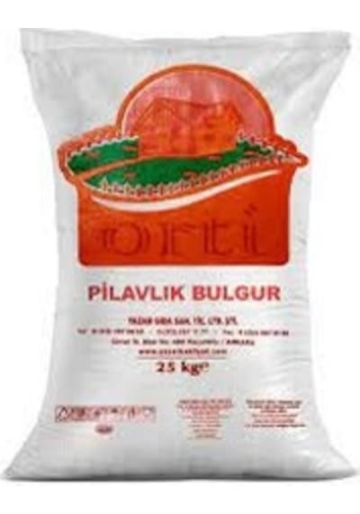 Orti Pilavlık Bulgur 25 KG