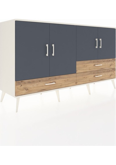 Hyperion Konsol 5 Raflı 3 Çekmeceli 4 Kapaklı 176x44x99 Aytaşı-an Aytaşı-antrasit/çam Hyperion Konsol 5 Raflı 3 Çekmeceli 4 Kapaklı 176x44x99 Aytaşı-an Aytaşı-antrasit/çam